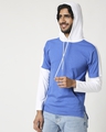 Shop Men's Half Sleeve Hoodie T-Shirt-Design