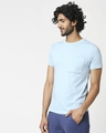 Shop Men's Half Sleeve Melange Pocket T-Shirt-Design