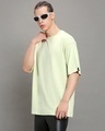 Shop Men's Green Oversized T-shirt-Design