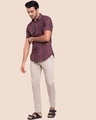 Shop Men's Half Sleeves Printed Relaxed Fit Shirt