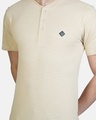 Shop Pack of 3 Men's Henley Cotton T-shirt
