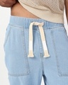 Shop Men's Ice Blue Washed Straight Fit Mid-Rise Jeans