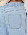 Shop Men's Ice Blue Washed Straight Fit Mid-Rise Jeans