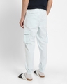 Shop Men's Blue Over Dyed Cargo Jogger Pants-Design