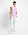 Shop Men's Blue Over Dyed Jogger Pants-Full