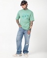 Shop Men's Iceberg Green Dope Graphic Printed Oversized T-shirt