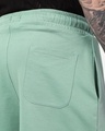 Shop Men's Iceberg Green Oversized Shorts