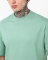 Shop Men's Iceberg Green Oversized T-shirt