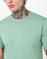 Shop Men's Iceberg Green T-shirt
