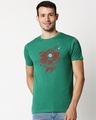 Shop Men's Iron Man of War (AVL) Half Sleeve T-shirt-Front