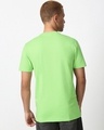 Shop Men's Jade Lime Green Yeah Nah Typography T-shirt-Design