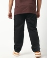 Shop Men's Jet Black Baggy Oversized Plus Size Cargo Pants-Design