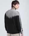 Shop Men's Jet Black Ombre Oversized Sweater-Full