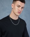 Shop Men's Black Oversized T-shirt