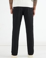 Shop Men's Jet Black Slim Straight Fit Stretchable Mid-Rise Jeans-Design