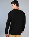 Shop Men's Jet Black The Four Graphic Printed Oversized T-shirt-Full