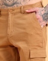 Shop Men's Brown Cargo Pants-Full