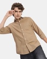 Shop Men's Khaki Shirt-Front