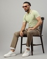 Shop Men's Khaki Slim Fit Trousers