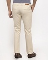 Shop Men's Khaki Slim Fit Trousers-Design