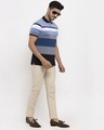 Shop Men's Khaki Slim Fit Trousers