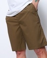 Shop Men's Khaki Shorts-Front