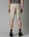 Shop Men's Khaki Woven Slim Fit Shorts-Design