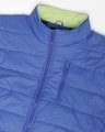 Shop Men's Lapis Blue Oversized Plus Size Puffer Jacket