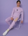 Shop Men's Lavender Beast Within Graphic Printed Sweatshirt-Full