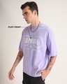 Shop Men's Lavender Euphoria Puff Printed Oversized T-shirt-Design