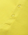 Shop Men's Lemon Yellow Full Sleeve Henley T-shirt-Full