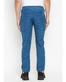 Shop Men's Light Blue Printed Regular Fit Track Pants-Full