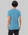 Shop Men's Light Blue Typography T-shirt-Design