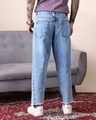 Shop Men's Light Blue Washed Straight Fit Jeans-Design