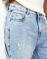Shop Men's Light Blue Washed Straight Fit Mid-Rise Jeans