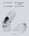 Shop Men's Light Grey EVA Comfy Clogs-Full