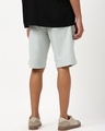 Shop Men's Light Grey Oversized Cotton Linen Shorts-Design