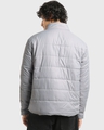 Shop Men's Light Grey Oversized Puffer Jacket-Design