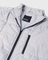 Shop Men's Light Grey Oversized Puffer Jacket