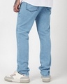 Shop Men's Light Blue Slim Straight Fit Stretchable Jeans-Design