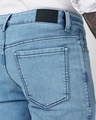 Shop Men's Light Blue Slim Straight Fit Stretchable Jeans