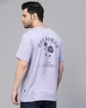 Shop Men's Light Purple Printed T-shirt-Full