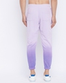 Shop Men's Lilac Cotton Ombre Oversized Sweatpants-Design
