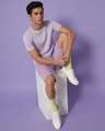 Shop Men's Lilac Feel Good Oversized T-shirt