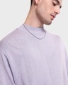 Shop Men's Lilac Oversized Sweater