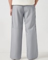 Shop Men's Lime Stone Grey Oversized Parachute Pants-Design