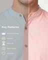 Shop Men's Linen Color Block Shirt