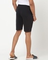 Shop Men's Black Iron Man Typography Lounge Shorts-Design