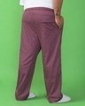 Shop Men's Maroon All Over Printed Plus Size Pyjamas-Design