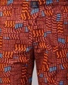 Shop Men's Maroon All Over Printed Pyjamas